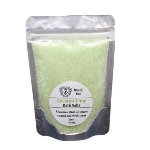 Coconut Lime Scented Bath Salts